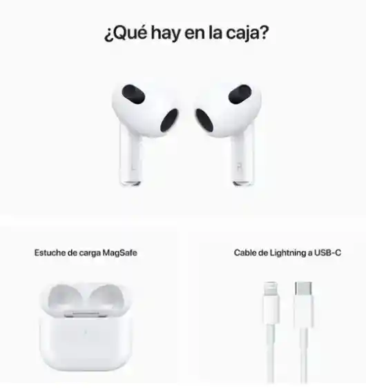 Airpods 3 Generación 1.1 2023 + Smartwatch T800 Ultra