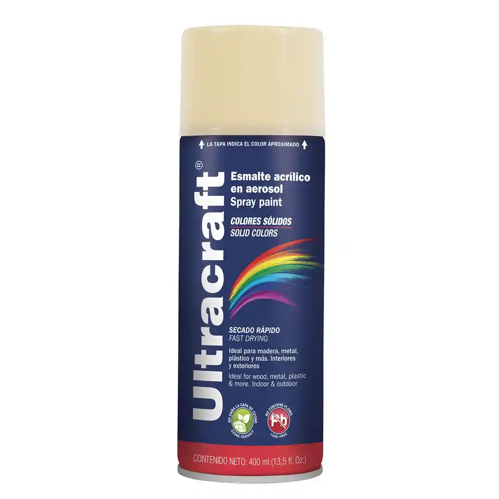 Pintura En Aerosol Crema Ultracraft