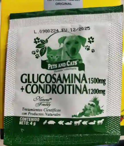 Glucosamina En Sobre 4 G Glucosamina Para Mascotas Condroitina Articulaciones Para Mascotas Sobre 4g