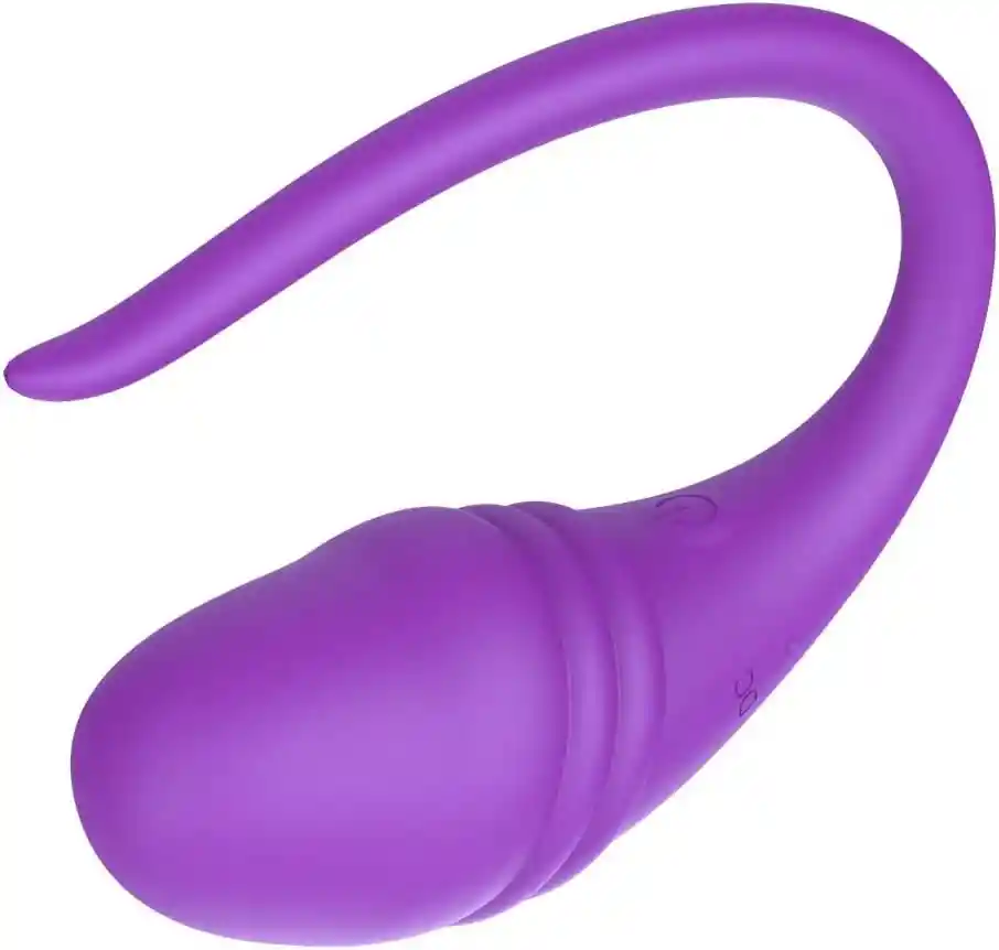 Vibrador Interactivo Con App Adela Morado Recargable Usb