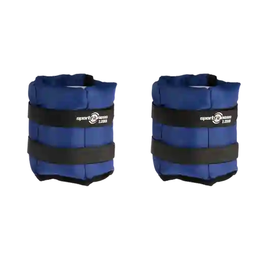 Pesas Tobilleras 2,25kg C/u Total: 4.50kg Sportfitness