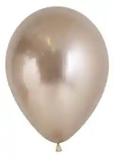 Bomba Biodegradable Cromada Champaña R12
