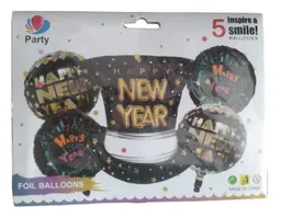 Bouquet Feliz Año Nuevo Sombrero X5