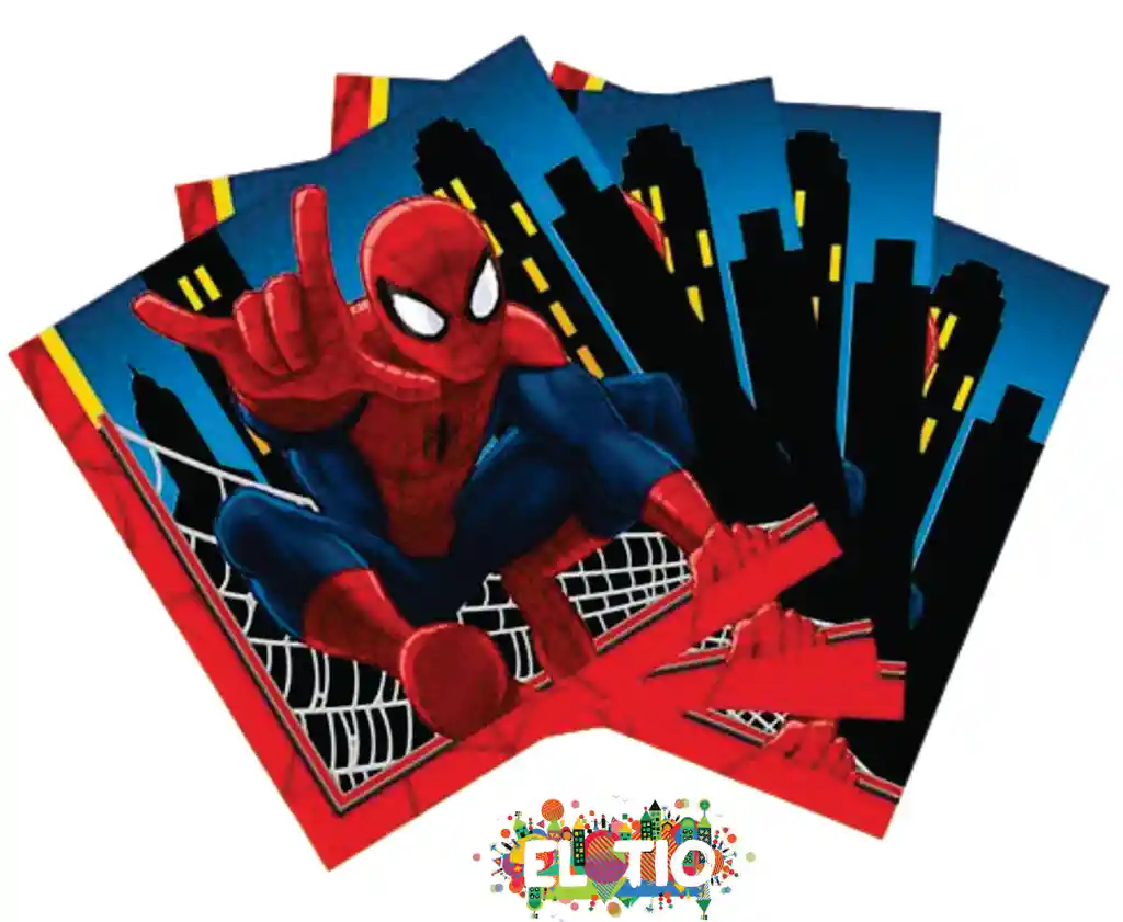 Servilleta De Lujo Spiderman