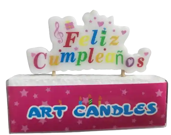 Vela Tablero De Feliz Cumpleaños