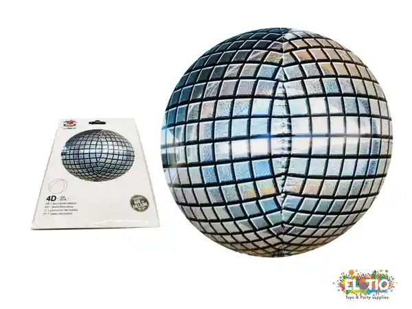 Globo Metalizado Bola Disco