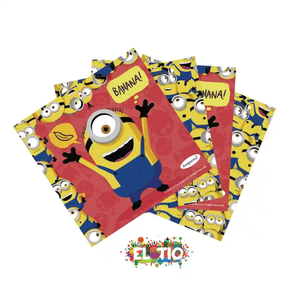 Servilletas De Lujo Minions