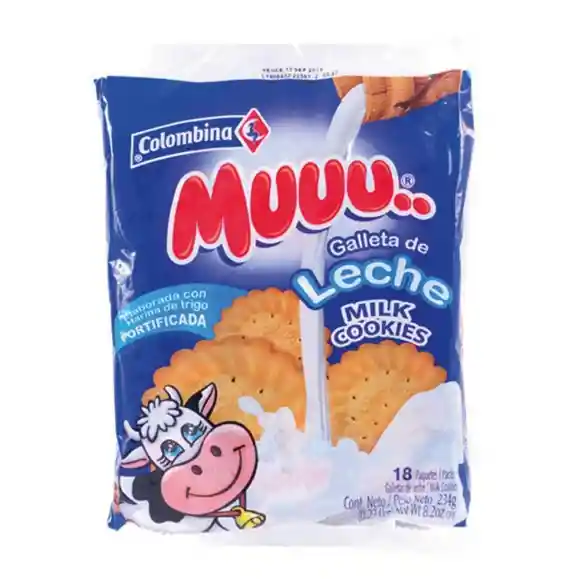 Galleta De Leche Muuu Unidad