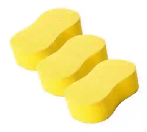 Esponjas Grandes Para Carro Set X 3 Lavado Protege Pintura