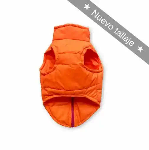 Chaleco Xs Naranja Cremallera