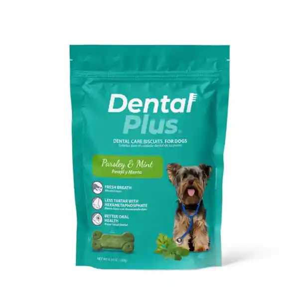 Dental Plus (galletas Para El Cuidado Dental De Tu Perro)