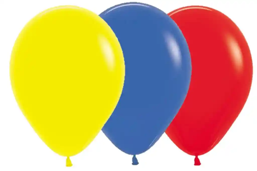 Globos R12 Fashion Surtido Tricolor X 10 Und Sempertex - Colombia