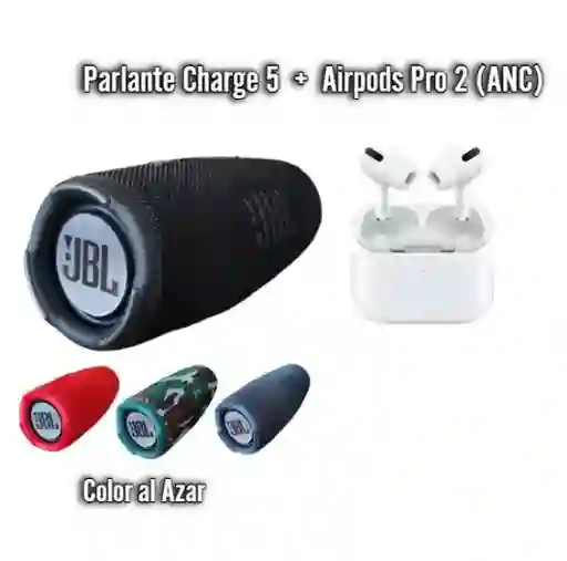 Airpods Pro 2 Con Gps Y Anc + Parlante Charge 5 1.1