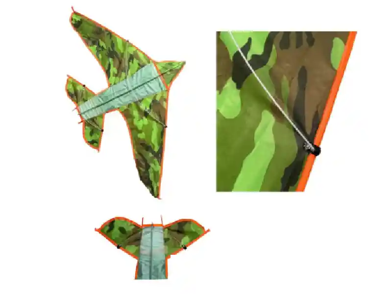 Cometa Avion Militar Camuflaje