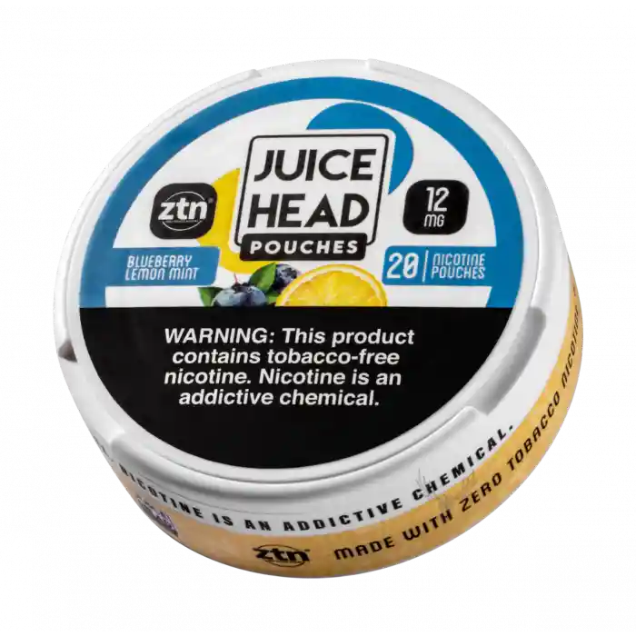 Juice Head Pouches De Nicotina - Blueberry Lemon Mint 12mg