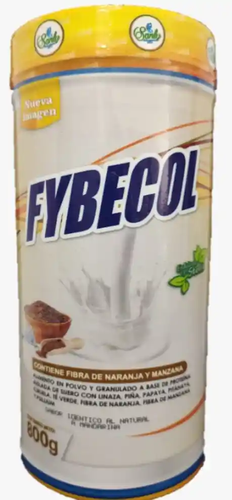 Fybecol Fibra En Polvo Tarro X 800 Gr Sanly