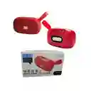 Altavoz Parlante Tyg 173 Recargable Bluetooth 5.0 Radio Fm Stereo Color Rojo