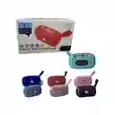 Altavoz Parlante Tyg 173 Recargable Bluetooth 5.0 Radio Fm Stereo Color Rojo