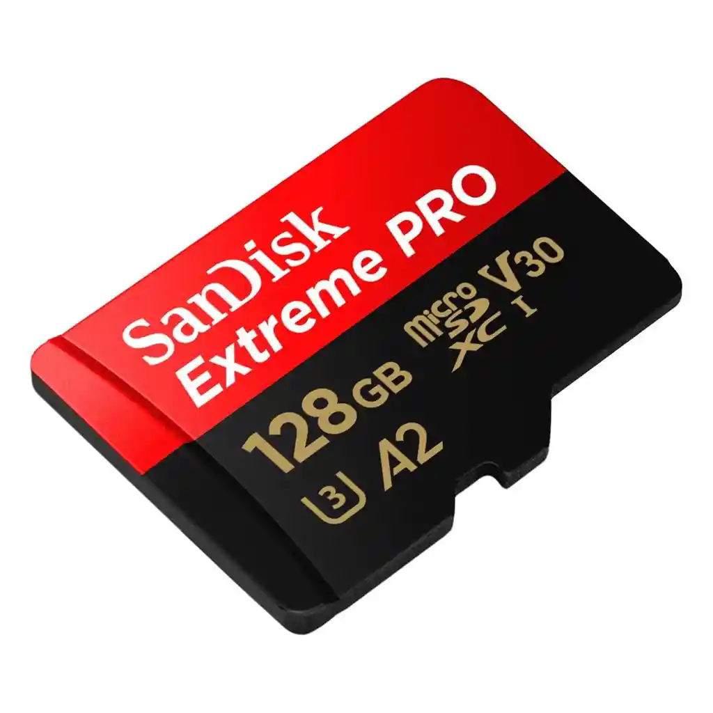 Tarjeta Micro Sdxc 128gb Sandisk Extreme Pro, U3 4k, 200mbs