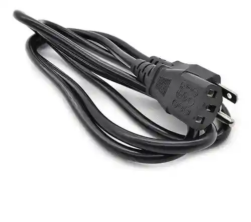 Cable De Poder Plano Fuentes Pc Monitor 3 Metros