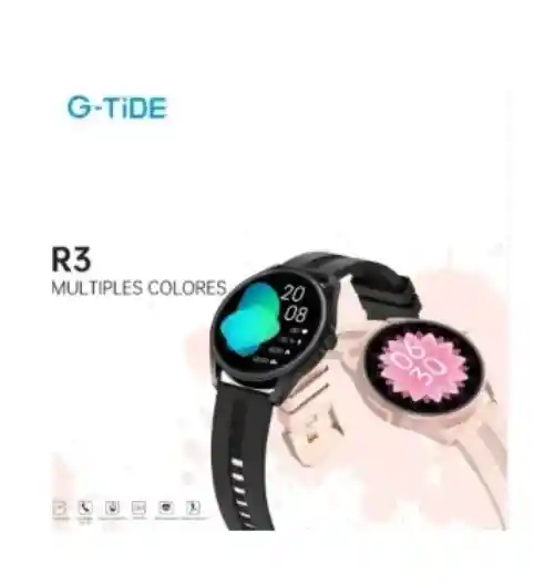 Reloj G-tide R3 Negro: Manténgase Conectado, Manténgase Activo, Manténgase Elegante