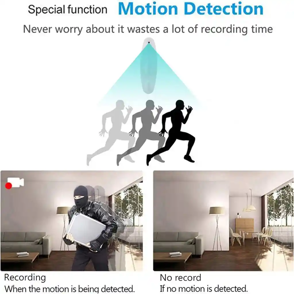 Camara Espia Con Audio Estilo Perchero