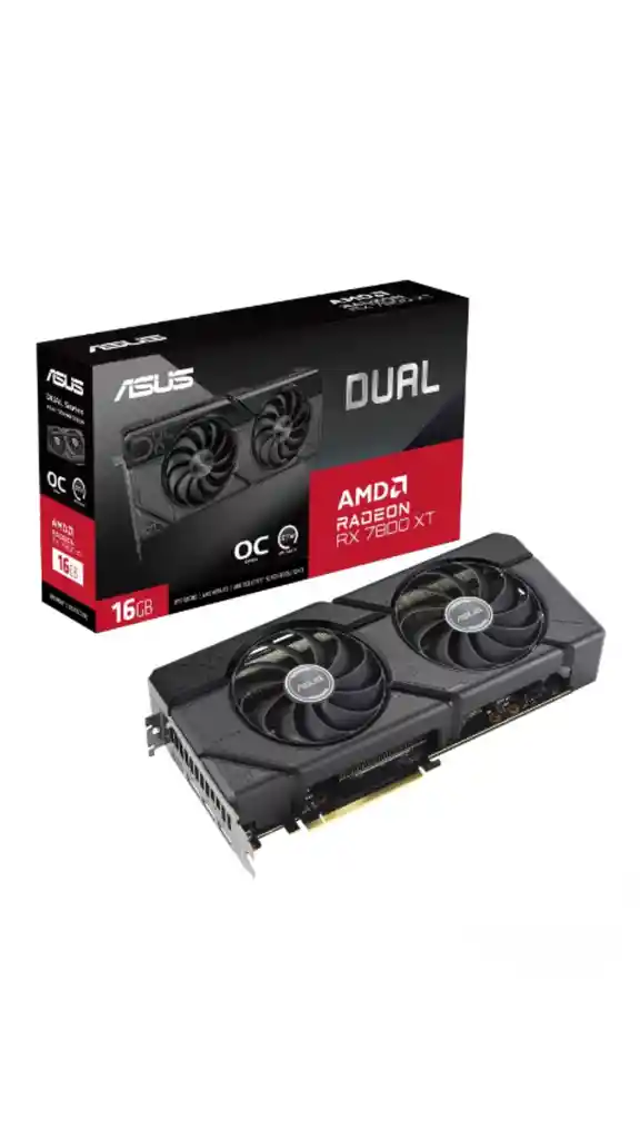 Asus Dual Rx 7800xt Oc 16gb Ddr6