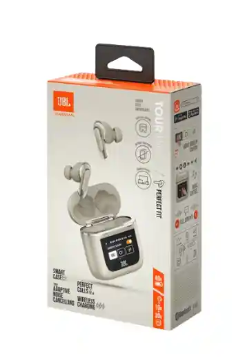 Audifonos Jbl 1.1 Tour Pro 2 Plateado: Sonido De Vanguardia En Un Estuche Inteligente