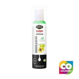 Aceite Spray De Girasol Marca Montealto Embalaje De 1 Unidad Por 180ml