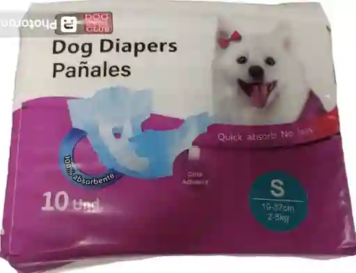 Pañales Dog Diapers Talla S X 10un