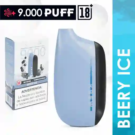 Krew Vaporizador 9000 Puff Berry Ice