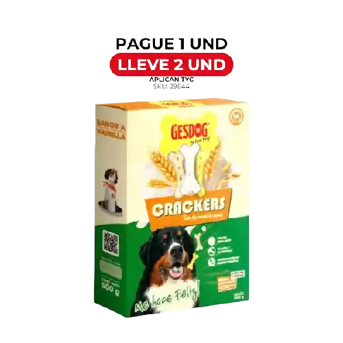 Galletas Gesdog Crackers Razas Medianas Y Grandes - Pague 1 Lleve 2