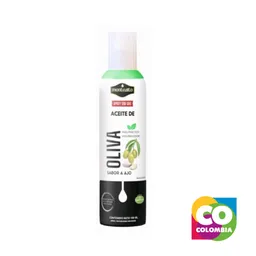 Aceite Spray De Oliva Sabor A Ajo Marca Montealto Embalaje De 1 Unidad Por 180ml