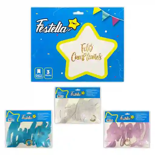 Letrero Cursivo Escarchado De Feliz Cumpleaños