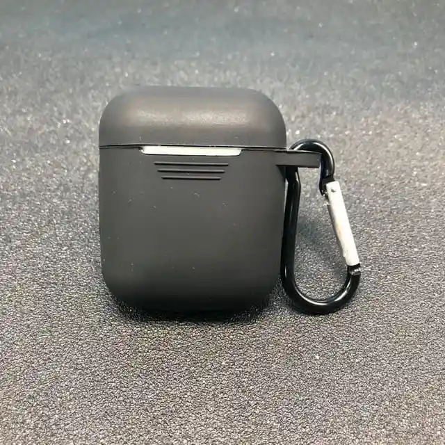 Funda Protectora En Silicona Para Audifonos Airpods (negro)