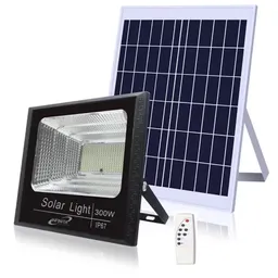 Reflector Solar 300w Lampara Led Panel Solar Control Remoto