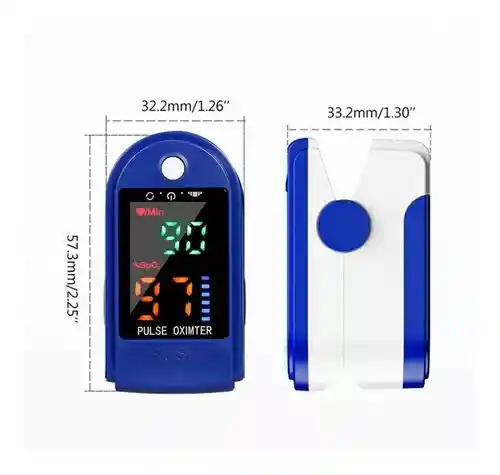 Pulsometro Pulso Oximetro Medidor Oxigeno Cardiaco Lk87
