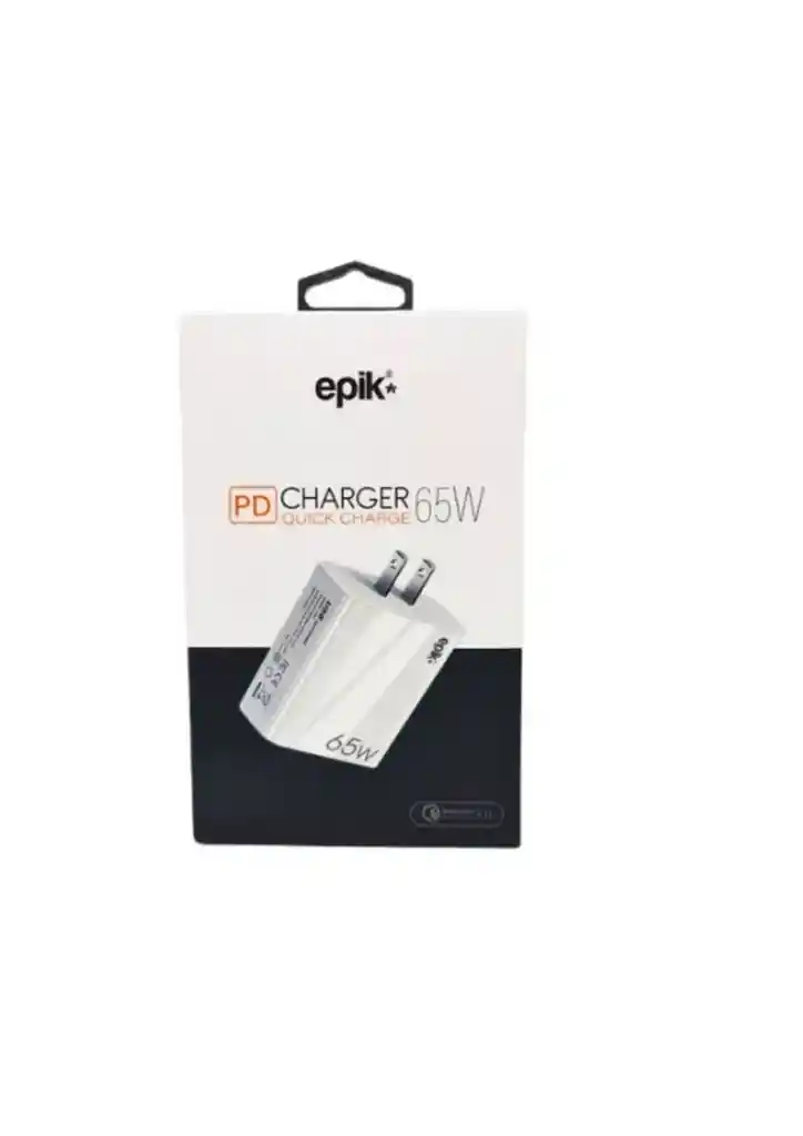 Cargador Epik 65w Quick Charge