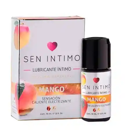 Lubricante Caliente Electrizante Mango Por 30ml