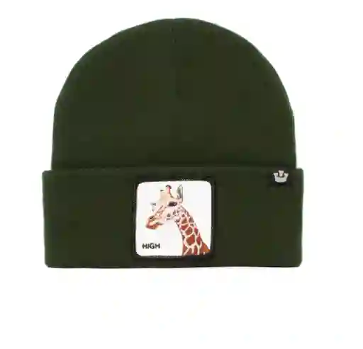 Beanie High Jirafa Verde