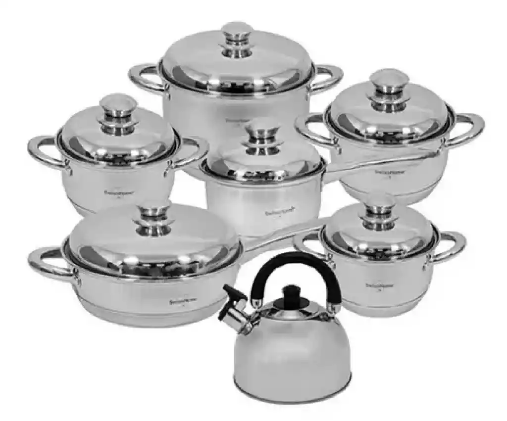 	 Bateria De Ollas Juego De 13 Piezas