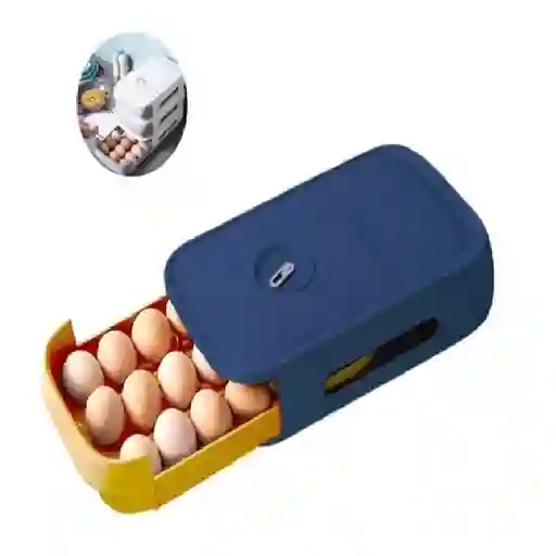 Organizador Cajon De Almacenamiento Para Huevos