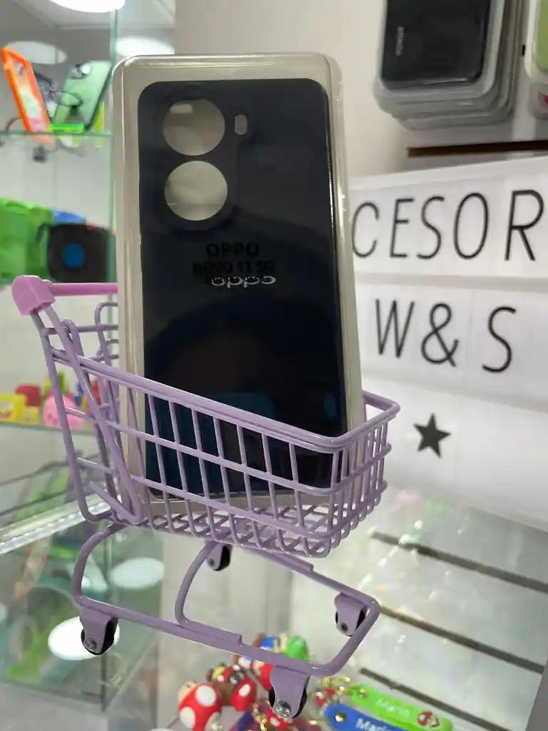 Silicon Case Oppo Reno 11 5g Negro