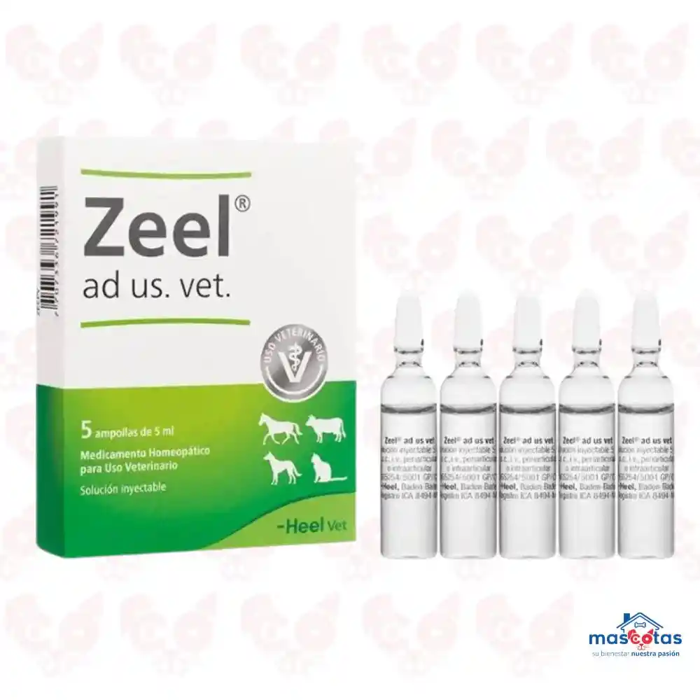 Zeel Ad Us Vet Ampollas X 5 Und