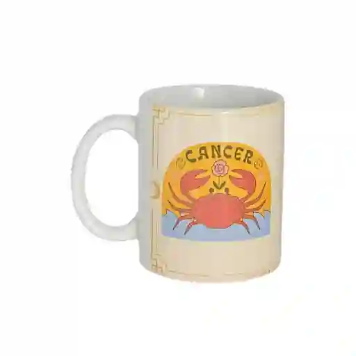 Mug Cáncer- Signos Zodiacales 11 Oz. 21 De Junio- 22 De Julio