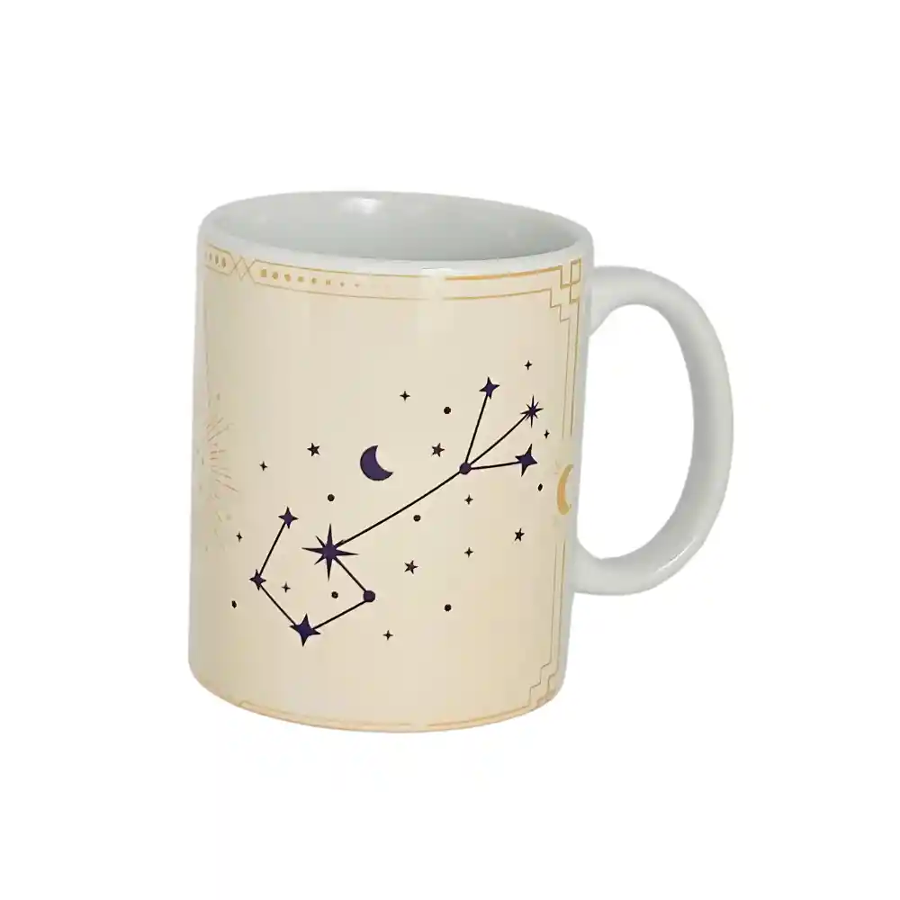 Mug Escorpio- Signos Zodiacales 11 Oz. 23 De Octubre - 21 De Noviembre