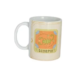 Mug Escorpio- Signos Zodiacales 11 Oz. 23 De Octubre - 21 De Noviembre