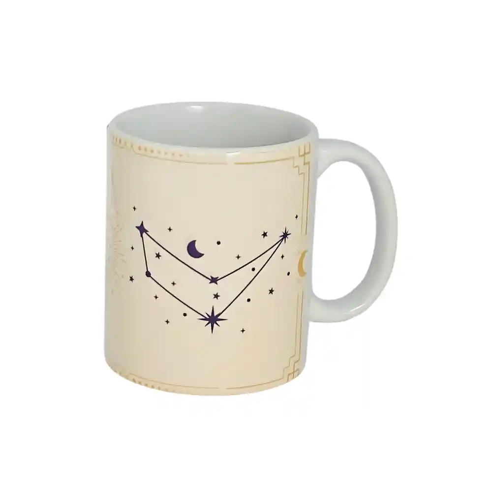 Mug Capricornio- Signos Zodiacales 11 Oz. 22 De Diciembre - 19 De Enero