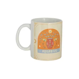 Mug Acuario- Signos Zodiacales 11 Oz. 20 De Enero - 18 De Febrero.