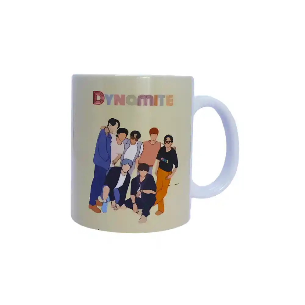 Mug K-pop Bts Dynamite 2. 11 Oz.